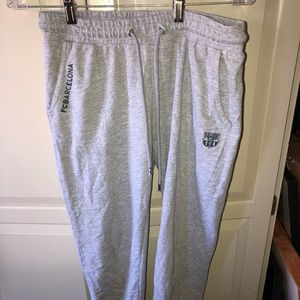 FC Barcelona grey joggers